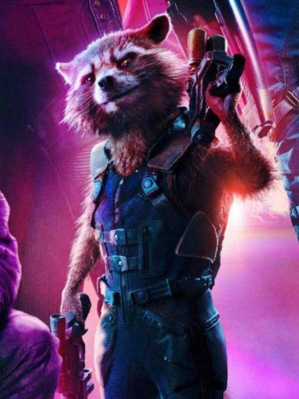 Guardians Of The Galaxy Vol 2 Leather Vest Rocket Raccoon