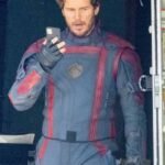 Guardians of the Galaxy Vol 3 Chris Pratt Blue jacket