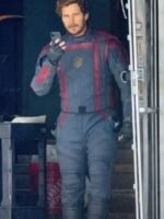 Guardians of the Galaxy Vol 3 Chris Pratt Blue jacket