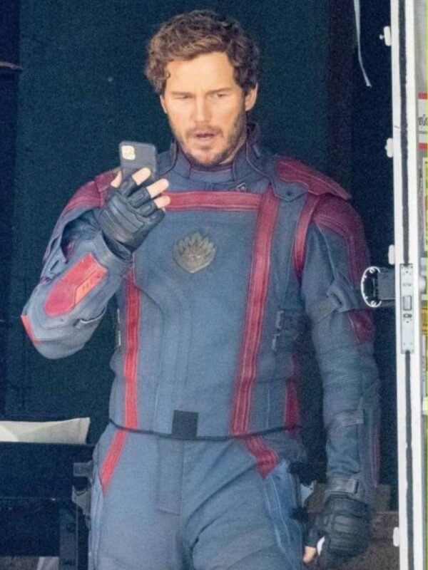Guardians of the Galaxy Vol 3 Chris Pratt Blue jacket