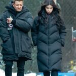 Hailee Steinfeld Hawkeye Black Long Puffer Coat