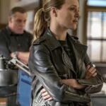 Hailey Upton Chicago PD Black Biker Jacket