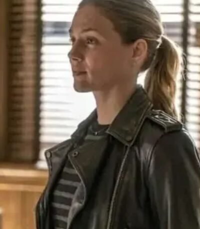 Hailey Upton Chicago PD Black Biker Jacket