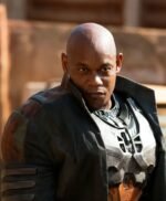 Halo Soren-066 Black Leather Cosplay Jacket