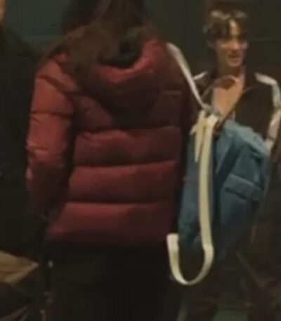 Han So Hee My Name Ji-u Yun Hooded Puffer Jacket