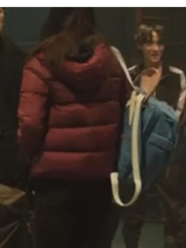 Han So Hee My Name Ji-u Yun Hooded Puffer Jacket