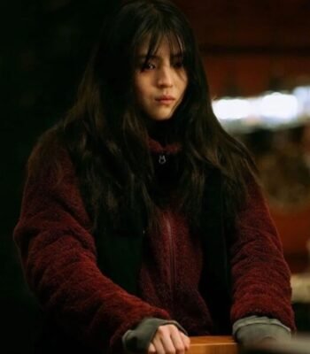 Han So Hee My Name Ji-u Yun Shearling Jacket