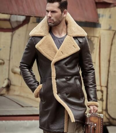 Hardy B-3 Shearling Bomber Jacket