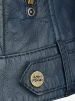 Harley Quinn Daddy’s Lil’ Monster Quilted Black Jacket