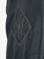 Harley Quinn Daddy’s Lil’ Monster Quilted Black Jacket