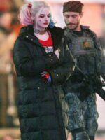 Harley Quinn Suicide Squad Black Parachute Coat