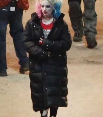 Harley Quinn Suicide Squad Black Parachute Coat