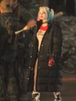 Harley Quinn Suicide Squad Black Parachute Coat