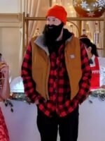 Harrington Magic in Mistletoe Brown Vest