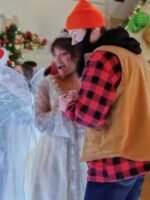 Harrington Magic in Mistletoe Brown Vest