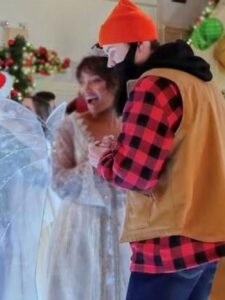 Harrington Magic in Mistletoe Brown Vest