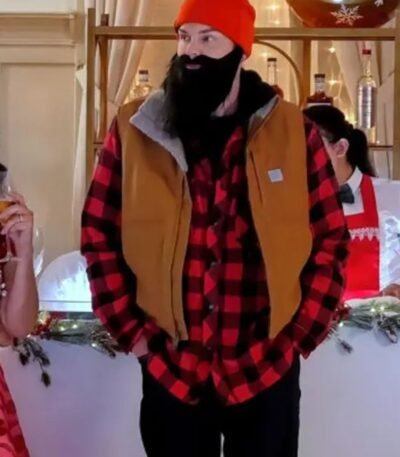 Harrington Magic in Mistletoe Brown Vest