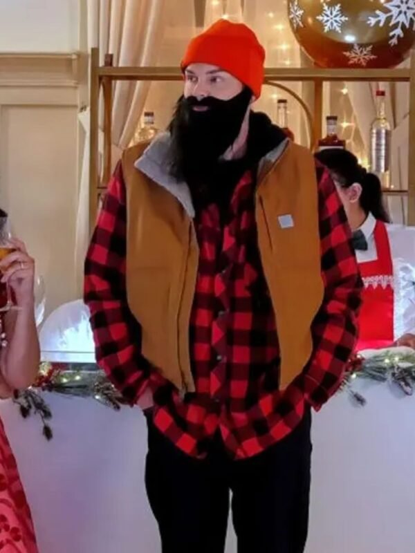 Harrington Magic in Mistletoe Brown Vest