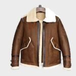 Harris SF Flight Sheepskin Shearling Leather Jacket