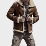 Harris SF Flight Sheepskin Shearling Leather Jacket