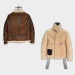 Harris SF Flight Sheepskin Shearling Leather Jacket