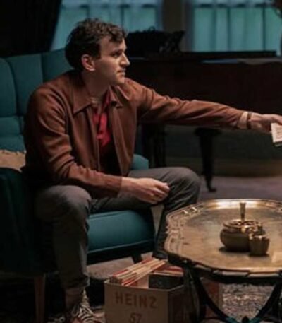 Harry Beltik The Queens Gambit Brown Jacket