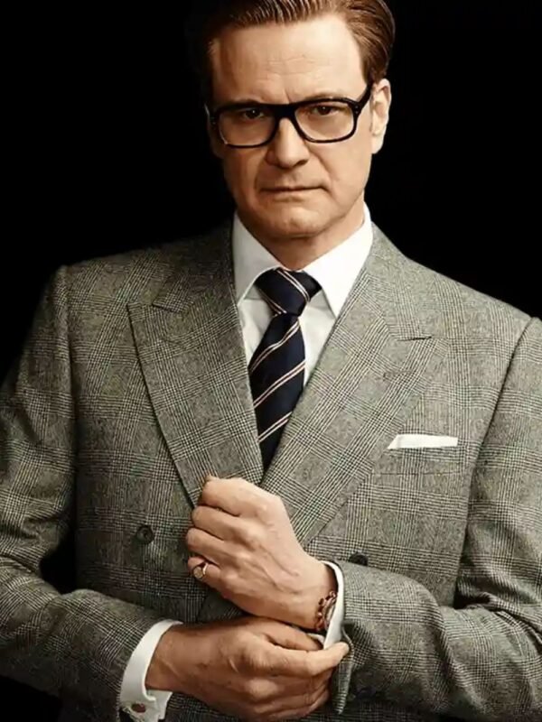 Harry Hart Kingsman The Secret Service Grey Suit