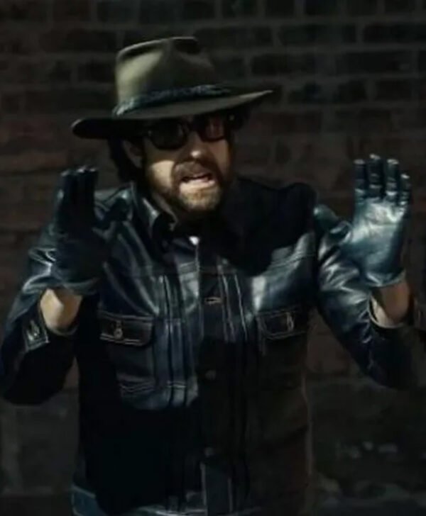 Harry Keshegian The Equalizer S02 Black Leather Jacket