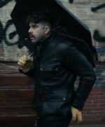 Harry Keshegian The Equalizer S02 Black Leather Jacket