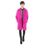 Harry Mink Fur Pink Coat