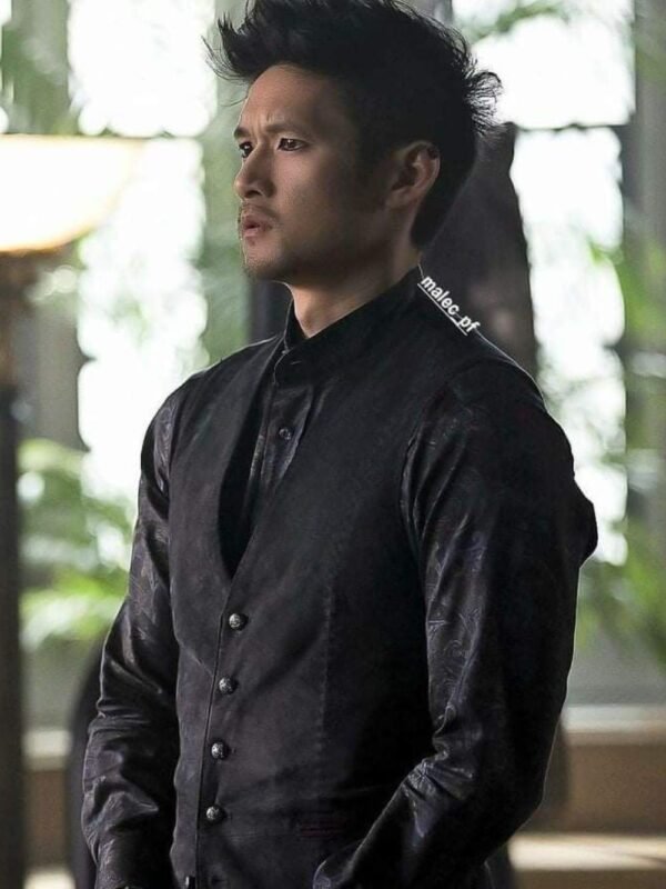 Harry Shum Jr Shadowhunters Black Jacket