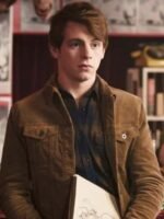 Harvey Kinkle Chilling Adventures of Sabrina Suede Jacket