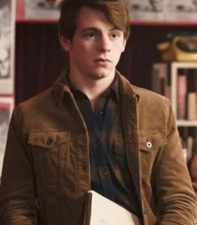 Harvey Kinkle Chilling Adventures of Sabrina Suede Jacket