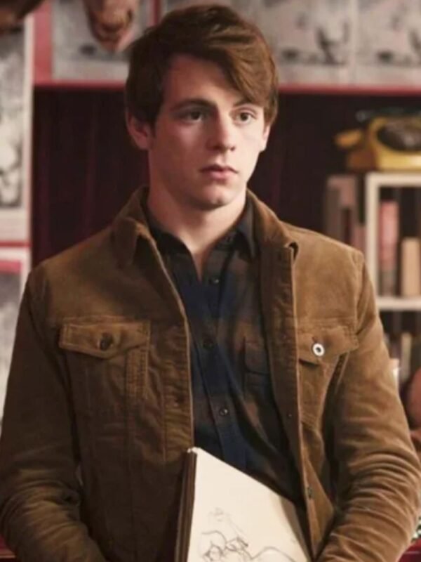 Harvey Kinkle Chilling Adventures of Sabrina Suede Jacket