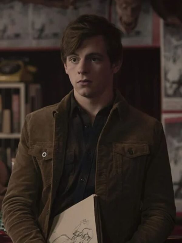 Harvey Kinkle Chilling Adventures of Sabrina Suede Jacket