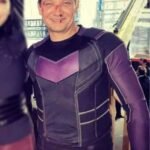 Hawkeye Jeremy Renner Purple Jacket