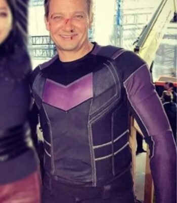 Hawkeye Jeremy Renner Purple Jacket