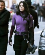 Hawkeye Kate Bishop Purple Costume Jacket