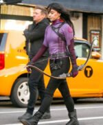 Hawkeye Kate Bishop Purple Costume Jacket