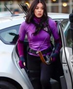 Hawkeye Kate Bishop Purple Costume Jacket