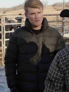 Heartland Adrian Spencer Black Puffer Jacket