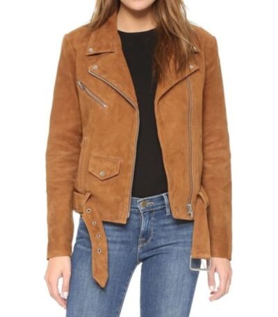 Heartland S014 Lou Fleming Brown Suede Jacket