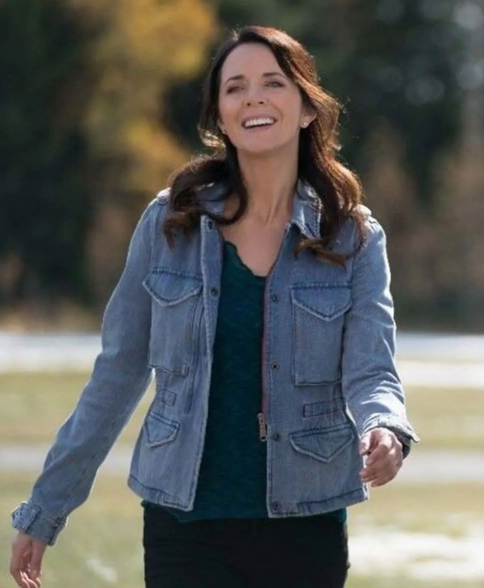 Heartland TV Series Lou Fleming Denim Jacket Heartland TV Series Lou Fleming Denim Jacket