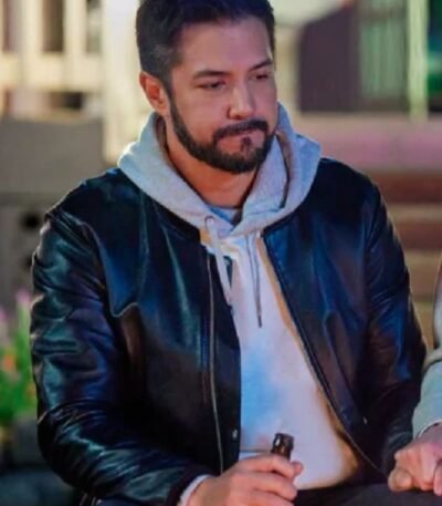 Hearts In The Game 2023 Marco Grazzini Black Bomber Jacket