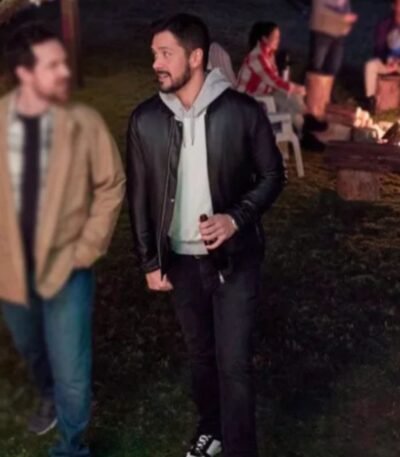 Hearts In The Game 2023 Marco Grazzini Black Bomber Jacket