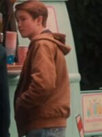 Heartstopper S01 Nick Nelson Brown Hooded Jacket