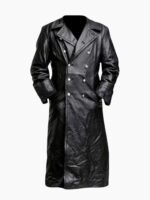 Hellboy Karl Ruprecht Kroenen Black Long Leather Coat