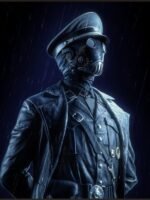 Hellboy Karl Ruprecht Kroenen Black Long Leather Coat