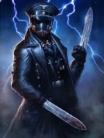 Hellboy Karl Ruprecht Kroenen Black Long Leather Coat