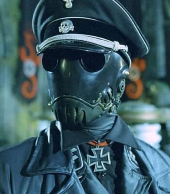 Hellboy Karl Ruprecht Kroenen Black Long Leather Coat